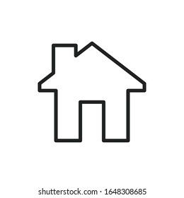 Icono de línea principal simple. Pictograma de trazo. Ilustración vectorial aislada en un fondo blanco. Símbolo de calidad superior. Signo de vector para aplicaciones móviles y sitios web.