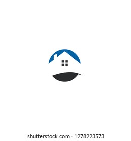 simple home logo