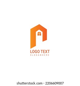 simple home real estate logo icon vector 