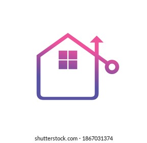 A Simple Home Technology and Arrow Sign 