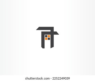 simple home vector brand logo design template