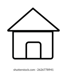design de ícone de vetor doméstico simples