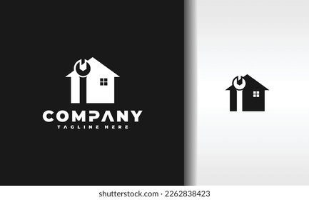 the simple home wrench logo