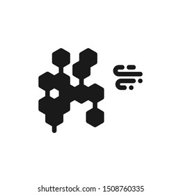 Simple honey cells icons in solid style design on white background. Suitable for autumn seasons, beekeeping, honey, food, jam and website app. Pixel Perfect 48x48. Vector Illustration EPS 10.
