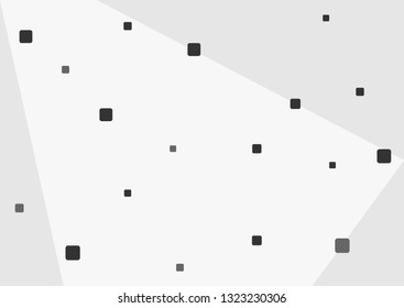 Simple horizontal background. Rectangular geometric template for design. Vector illustration.