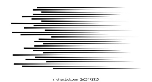 simple horizontal black speed line pattern.