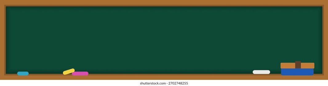 Ilustração de quadro de quadro horizontal simples.