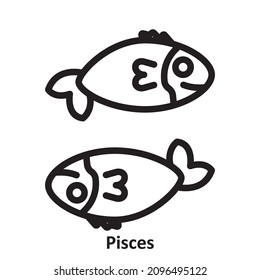 , simple Horoscope icon design, best used for banner, flayer, or web application. Editable stroke with EPS 10 file format