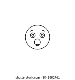 Simple horror emoji