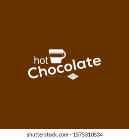 simple hot chocolate logo design