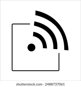 simple hotspot vector icon design