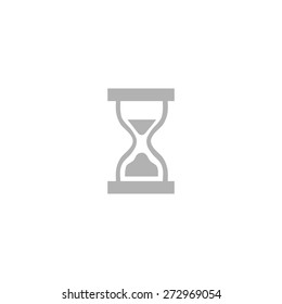 Simple hourglass icon.