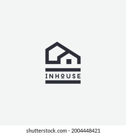 Simple House Contruction Business Logo Design Symbol Icon