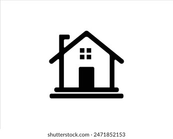 simple house design vector illustration,