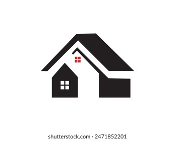 simple house design vector illustration,