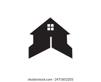 simple house design vector illustration,