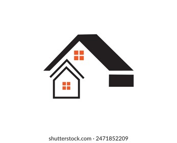 simple house design vector illustration,