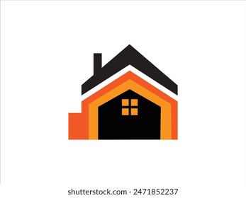 simple house design vector illustration,