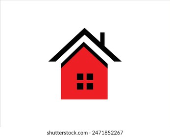 simple house design vector illustration,