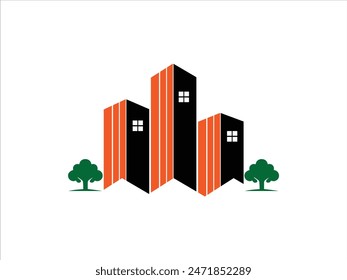 simple house design vector illustration,