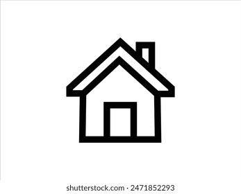 simple house design vector illustration,