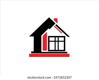 simple house design vector illustration,