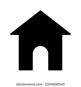 simple house design vector illustration.