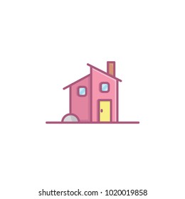 simple house icon