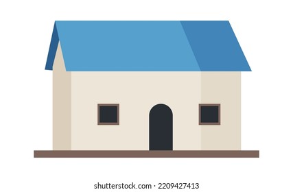 Simple House icon. Vector illustration