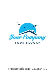simple house logo 