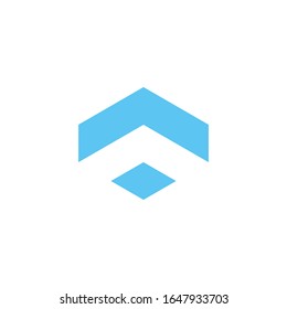 Ilustración de vectores de plantillas de logotipo "A" de marca de letra