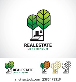 Design-Vorlage für einfaches Haus-Logo