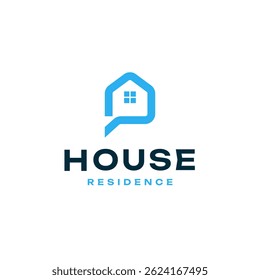 Simple House Logo Design Vector