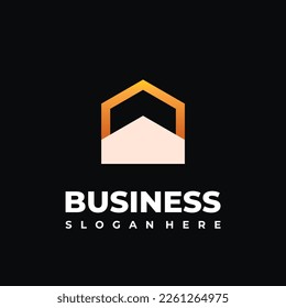 Icono de diseño del logotipo de la Casa Simple, Usable para Inmobiliaria, Construcción, Arquitectura y Logos de Construcción. Elemento de plantilla de diseño de logotipo de vectores planos.