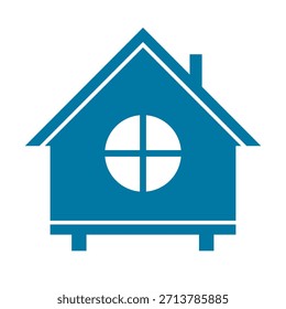 simple house property vector logo