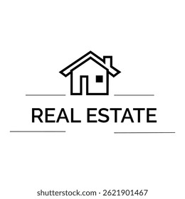 Simple house for real estate.