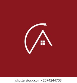 Simple House Real Estate Logo