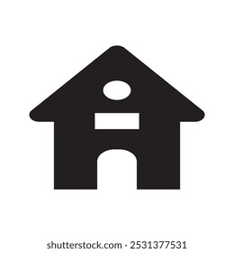 Icono simple del Vector de la casa