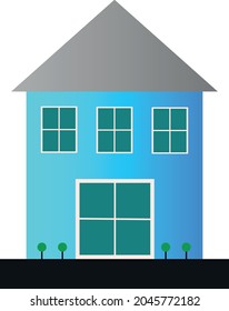 
Icono de vector de casa simple