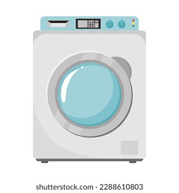 Sencilla colección de elementos de equipamiento doméstico en ilustración plana, este elemento creará una atmósfera fresca, un diseño simple lindo y elegante del vector.