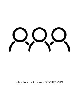 diseño simple de iconos humanos, mejor utilizado para banner, flayer o aplicación web. Curso editable con formato de archivo EPS 10
