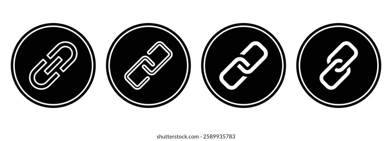 Simple Hyperlink Chain Icon Design