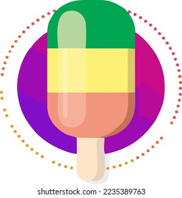  Un simple icono de helado