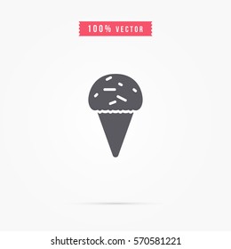 simple ice cream icon
