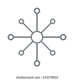 Simple icon of 360 Degree Image and Video Related Vector Line Icons.