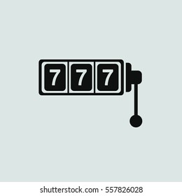 Simple icon 777.