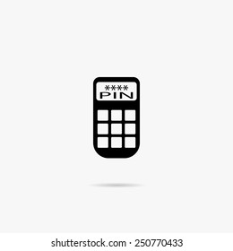 Simple icon ATM keypad and POS-Terminal.