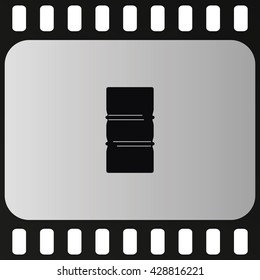 Simple icon barrel of oil.