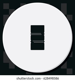 Simple icon barrel of oil.