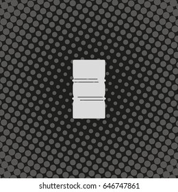 Simple icon barrel of oil.